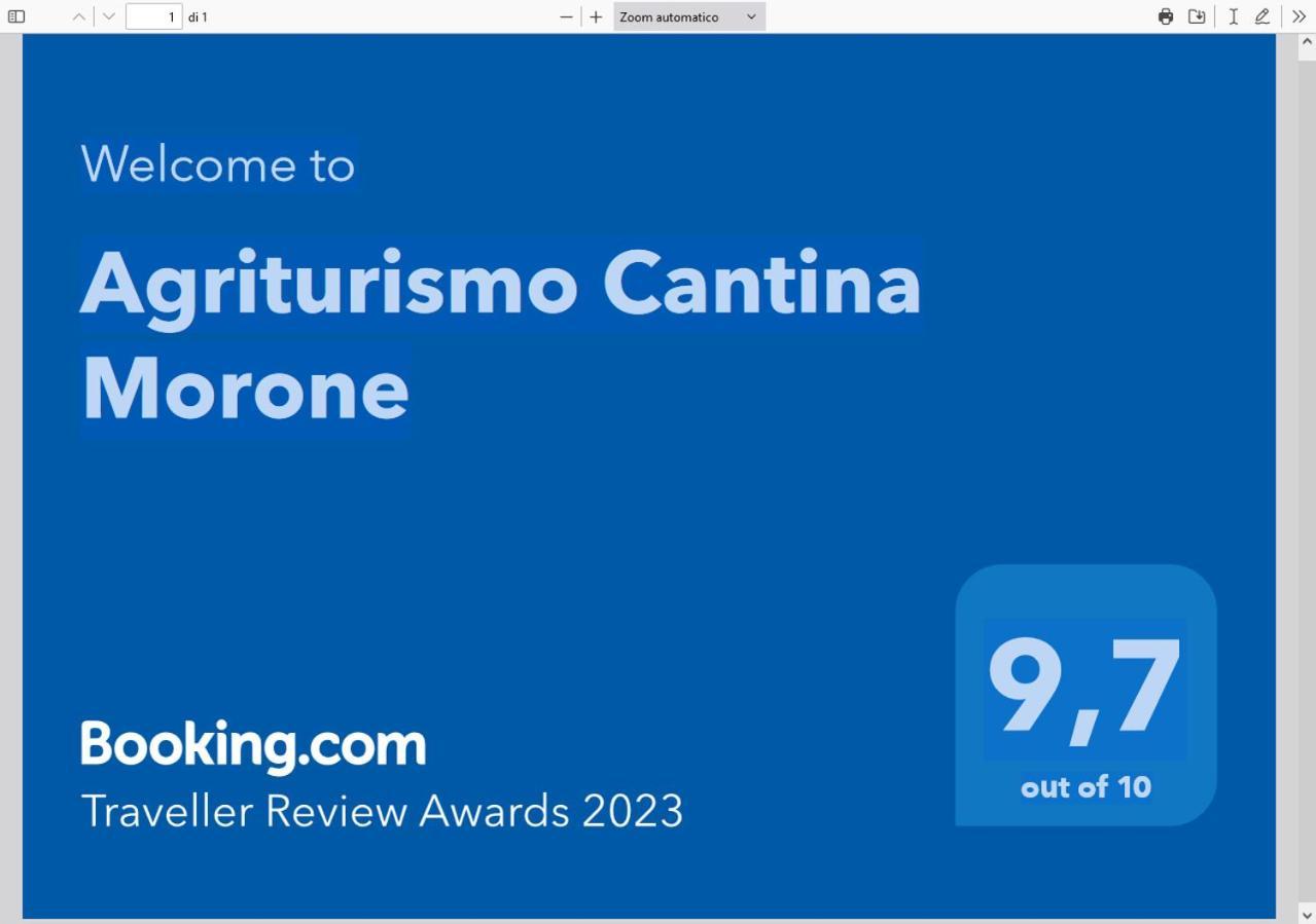 Agriturismo Cantina Morone Guardia Sanframondi 外观 照片